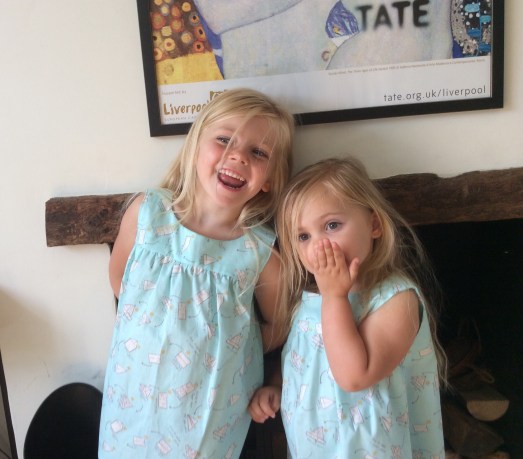 A brief foray into kids wear enabled me to use this wonderfully nostalgic fabric called Making Paper Planes