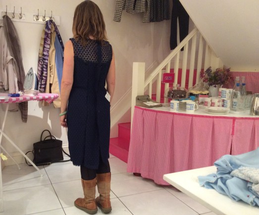 Week two of four at Sew a Over It lace dress workshop