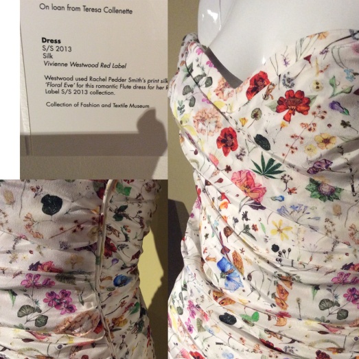 Dress by Vivienne Westwood: Fabric designed by Rachel Pedder-Smith